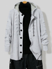 Vêtements Hommes Cardigan Pulls Cardigans Casuel Manches Longues Écru Blanc Unique