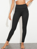 Vêtements pour femmes Pantalons de yoga Leggings de yoga noir lavande en polyester