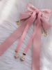 Wa lolita coiffe coton rose coton mélange d