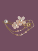 WA Lolita Coiffe Tête Rose Metal Fleurs Fringe Sakura Case Headwear Lolita Cheveux Accessoires