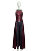 WandaVision sorcière écarlate Wanda Maximoff Costume de Cosplay ensemble complet Costume de Cosplay Marvel