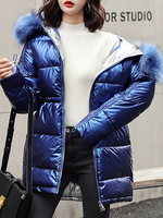 Women Puffer manteaux avec poches à capuche à capuche manches longues manches courtibles matelassées
