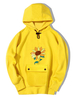 Wonder Egg Priority Ai Ohto Jaune Tournesols Motif Sweat À Capuche Cosplay Costume Ensemble Complet