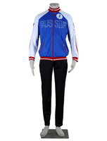 Yuri sur glace Yuri Plisetsky Cosplay Costume Déguisements Halloween