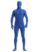Zenta en lycra spandex bleu Déguisements Halloween