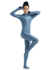 Zenta en lycra spandex gris bleu
