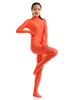 Zenta en lycra spandex orange Déguisements Halloween