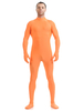 Zenta en lycra spandex orange Déguisements Halloween