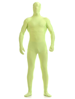 Zentaï en lycra spandex vert fluo Déguisements Halloween