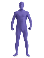 Zenta en lycra spandex violet Déguisements Halloween