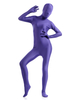 Zenta en lycra spandex violet foncé Déguisements Halloween
