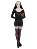 Zenta lycra en polyester noir bicolore Déguisements Halloween