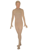 Zentai Beige En Lycra Déguisements Halloween Tiffany Unisexe Catsuit Costume