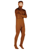 Zentai Café Unicolor Brun Combinaisons Combinaison Complète Du Corps En Lycra Et Spandex