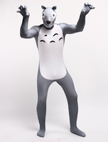 zentai combinaison enveloppé unisexe en lycra spandex multicolore imprimé d\