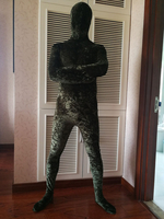 Zentai Costumes Atrovirens velours complet du corps combinaisons Déguisements Halloween Costume