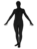 Zentai Halloween Morph Costume Lycra Spandex Noir Costume de Déguisements