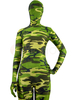 Zentai unisexe intégral en Lycra Spandex du motif de camouflage Déguisements Halloween