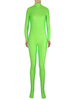 Zentai vert clair Slim Fit de combinaison Spandex pour femmes Déguisements Halloween