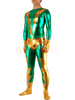 Zentai Vert et Doré d