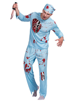 Zombie Déguisements Halloween Costumes Costumes de squelette de sang de lhomme