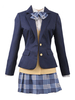 Zombie Land Saga Revenge Ai Mizuno Cosplay Costume Uniforme Scolaire Ensemble Complet
