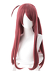 Zombie Land Saga Revenge Sakura Minamoto Cosplay perruque rouge longues boucles aux extrémités perruque en fibre résistante à la chaleur
