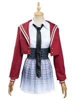 Zombie Land Saga Revenge Team Uniforme Cosplay Costume Ensemble complet