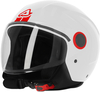Acerbis Brezza Casque jet,  blanc,  taille L pour Hommes