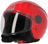 Acerbis Brezza Casque jet,  rouge,  taille XL pour Hommes