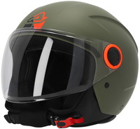 Acerbis Brezza Casque jet,  vert,  taille XL pour Hommes