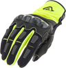 Acerbis Carbon G 3.0 Gants de moto,  noir-jaune,  taille XL pour Hommes