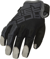 Acerbis CE MX X-K Gants de moto pour enfants,  noir-gris,  taille L pour Des gamins