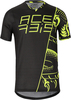 Acerbis Combat Maillot vélo,  noir-jaune,  taille L pour Hommes