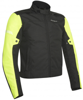 Acerbis Discovery Ghibly Veste textile de moto Noir Jaune 3XL