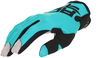 Acerbis MX X-K 2023 Gants de motocross pour enfants,  noir-turquoise,  taille S pour Des gamins