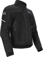 Acerbis On Road Ruby Blouson textile de moto,  noir,  taille 3XL pour Hommes