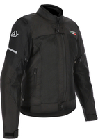 Acerbis On Road Ruby Veste textile de moto pour femmes,  noir,  taille XL