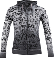 Acerbis Street SP Club Capuche,  gris,  taille 2XL pour Hommes