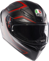 AGV K1-S Sling Casque,  noir-rouge,  taille M pour Hommes