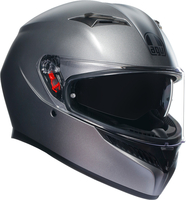 AGV K3 Mono Casque,  gris,  taille 2XL pour Hommes