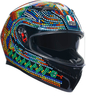 AGV K3 Rossi Winter Test 2018 Casque,  multicolore,  taille M pour Hommes