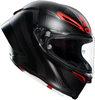 AGV Pista GP RR Intrepido Casque,  noir-rouge,  taille 2XL pour Hommes