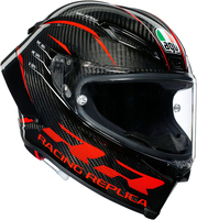 AGV Pista GP RR Performance Carbon 2023 Casque,  noir-rouge,  taille 2XL pour Hommes