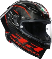 AGV Pista GP RR Performance Carbon Casque Noir Rouge L