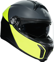 AGV Tourmodular Balance Casque,  noir-gris-jaune,  taille XL pour Hommes