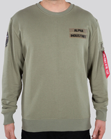 Alpha Industries Dust Devil Chandail,  vert,  taille M pour Hommes