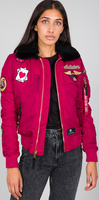 Alpha Industries Injector III Custom Veste Pour dames Rose XS