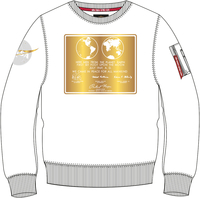 Alpha Industries Lunar Plaque Sweatshirt Blanc L