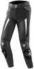 Arlen Ness Sugello Pantalon en cuir de moto Noir Blanc 50